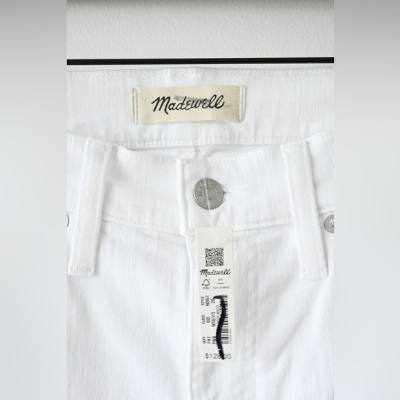 Madewell Mid Rise Kickout Crop Jeans - Picture 6 of 8